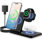Wireless Charger,Magnetic Charging Stand Compatible with iPhone 17 16 15 14 13 12 11 Pro Max Plus XS XR X