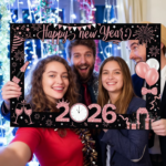 Large Size New Year Photo Frame, New Year 2026