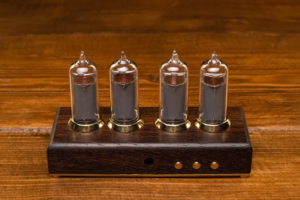 Nixie Tube Clock IN-14 | Vintage Retro Table Clock for Home Decor & Unique Gift Idea - Image 2