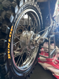 Permanant vinyl Dunlop stickers. Lot of 4. comes with transfer tape, ready to apply. check out my reviews. Free shipping! - Image 2