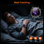 Mingwear 1.7-inch Men's Military Smartwatch, Answer/Call, 100+ Sport Modes with Fitness Tracking - Image 2