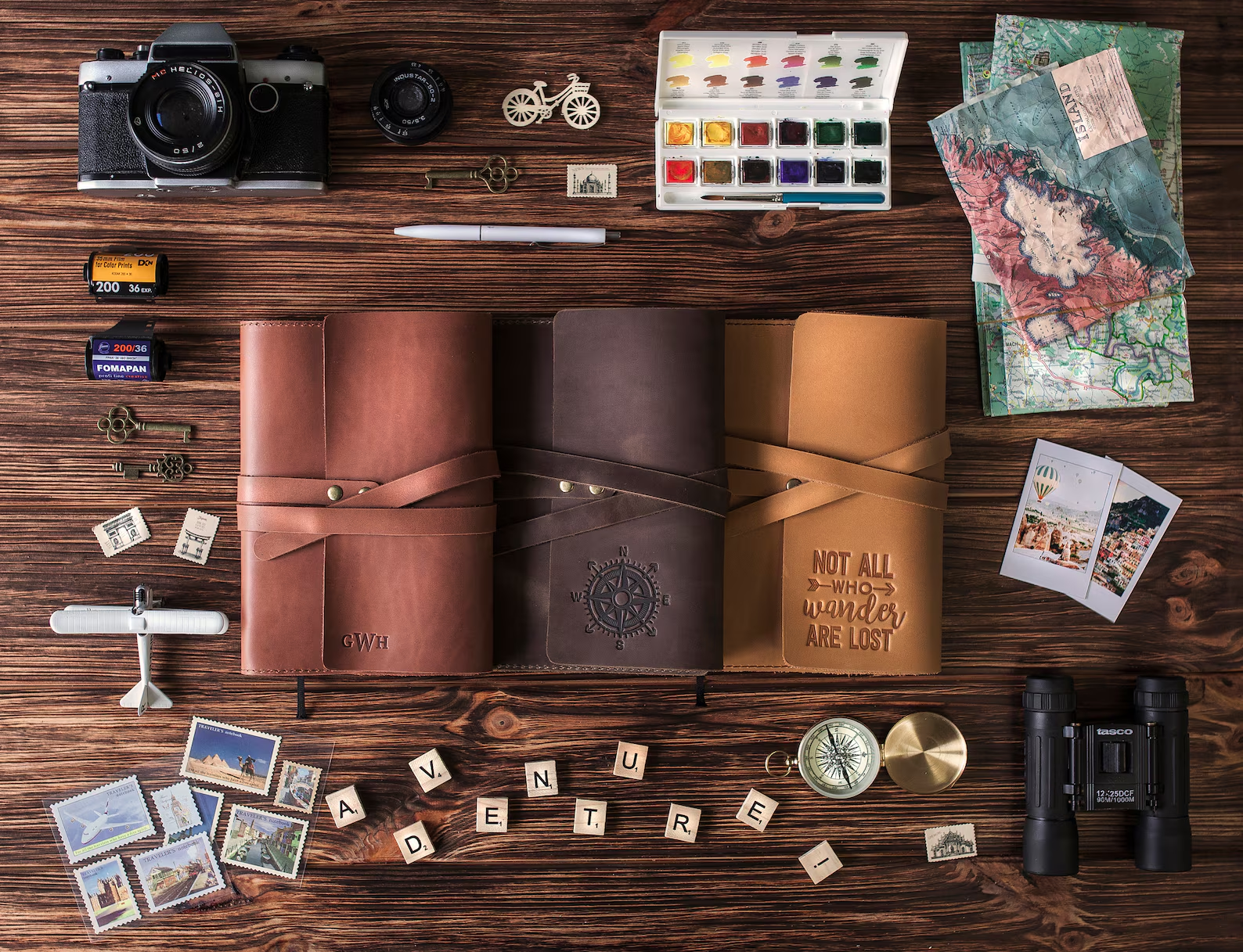 Personalized Leather Journal, Leather Notebook, Personalized Journal, Personalized Notebook