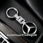 Mercedes Benz, AMG Black Star, Double Sided Key Ring / Key Chain - Perfect Gift & Accessory for Mercedes Enthusiasts - Gift Box Optional - Image 2